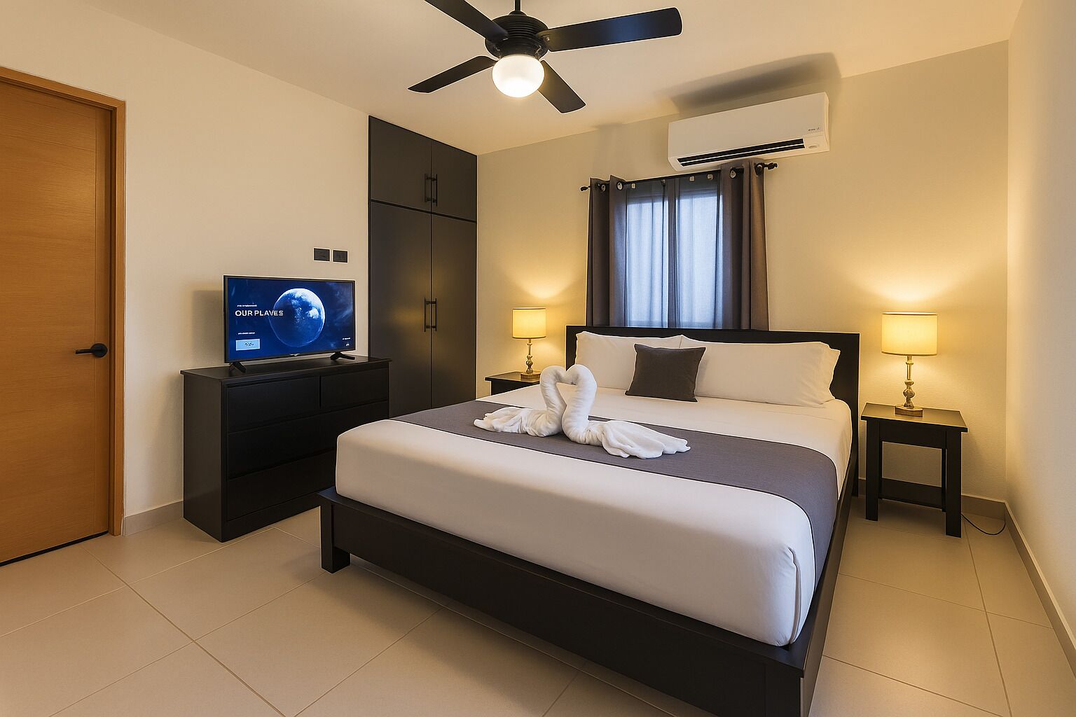 2 Schlafzimmer, Bügeleisen/Bügelbrett, Internetzugang, Bettwäsche