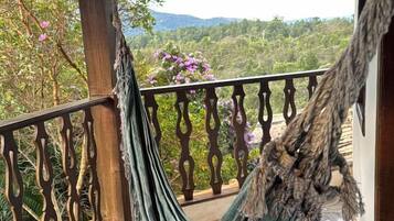 Suíte luxo, sacada, vista para a montanha | Individualmente decorados, ferros/tábuas de passar roupa