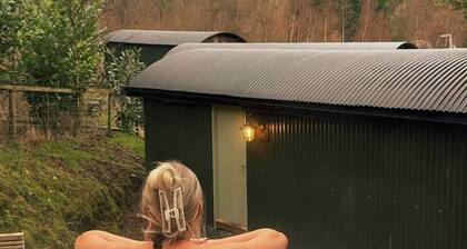Bluebell Lodge, Lake District Shepherd's Hut for 2 with hot tub