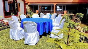 Area per ricevimenti all'aperto