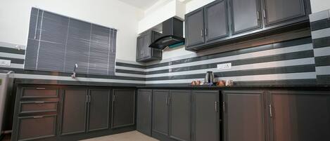 Superior Apartment, Balcony | Private kitchen