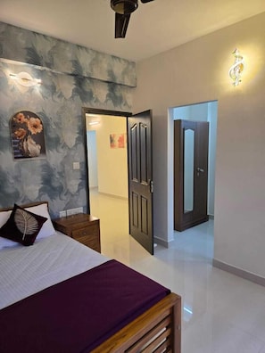 Executive suite, balkon | Verduisterende gordijnen, geluiddichte muren