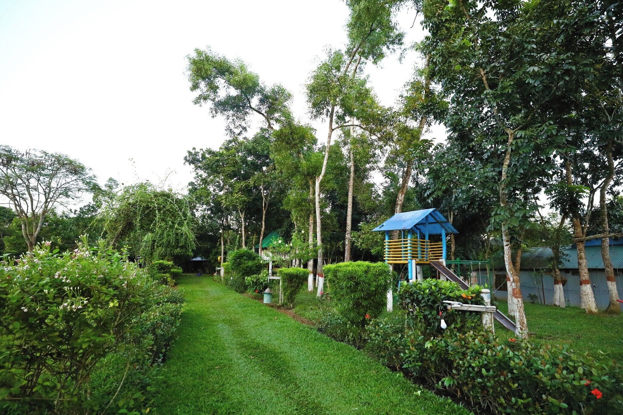 ด้านหน้าที่พัก