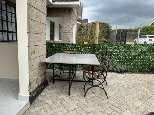 Restaurante al aire libre