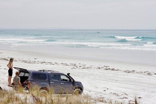 Peacefully private. A welcome retreat away from the bustle of the beach.