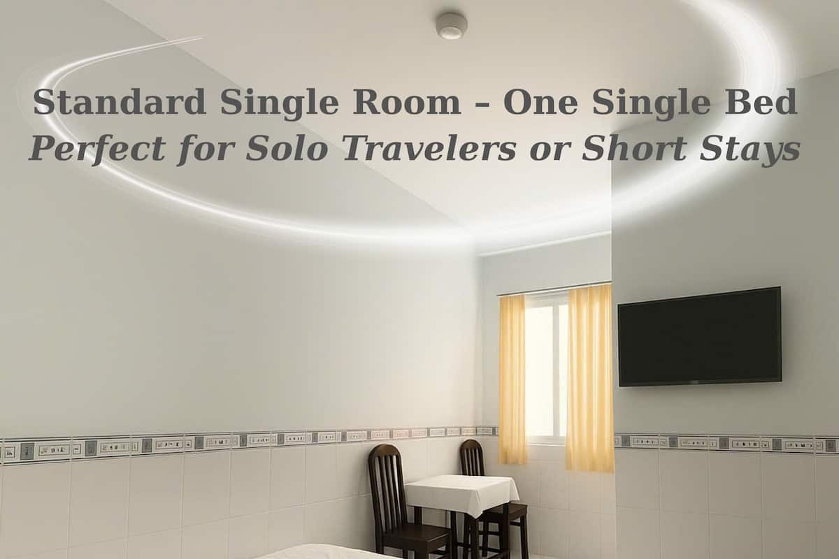 Basic Double Room Single Use