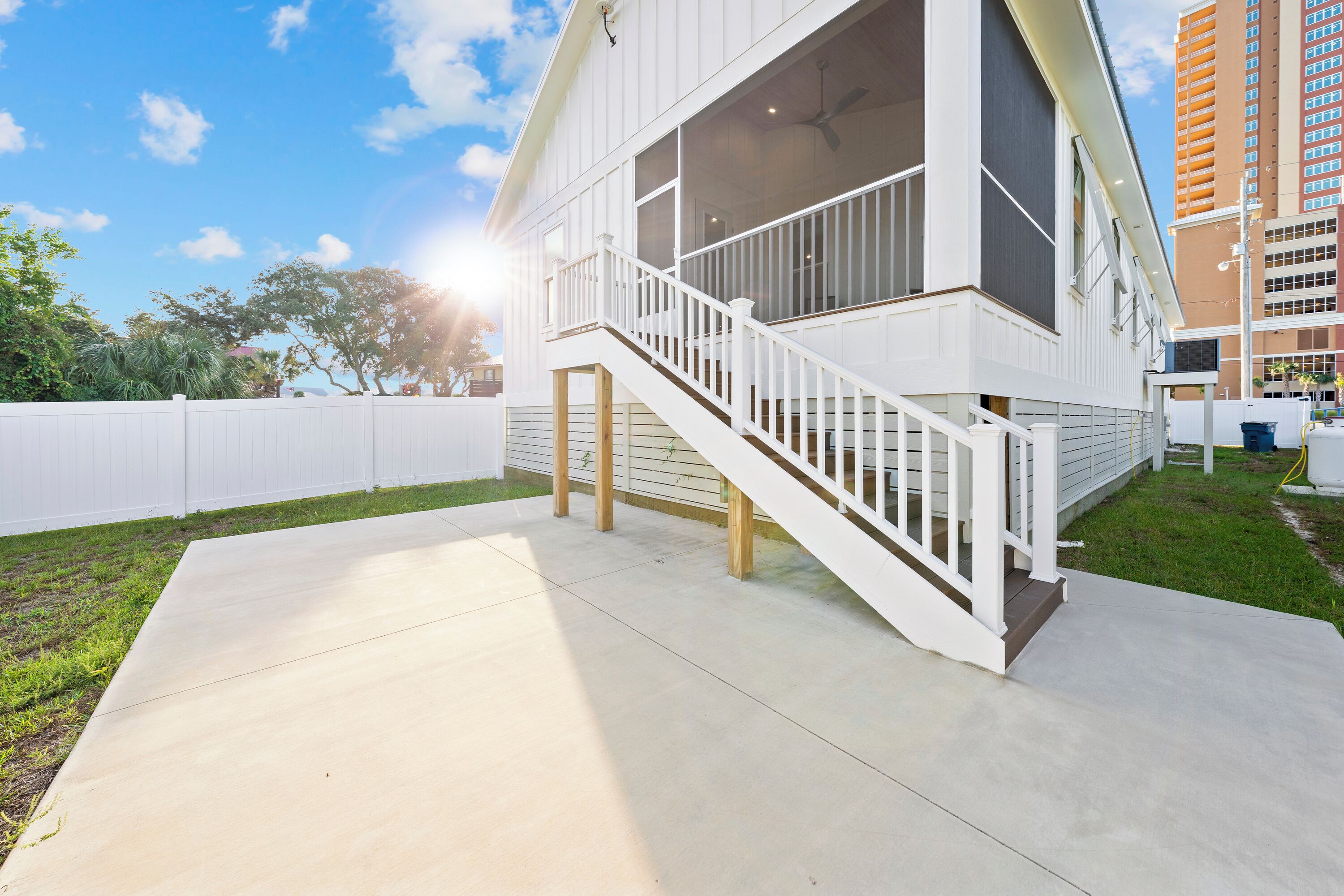 Majoituspaikan julkisivu