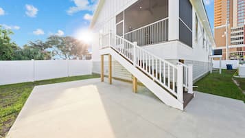 Majoituspaikan julkisivu