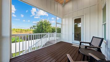 Signature huis, 4 slaapkamers, balkon, uitzicht op tuin | Uitzicht vanuit de kamer