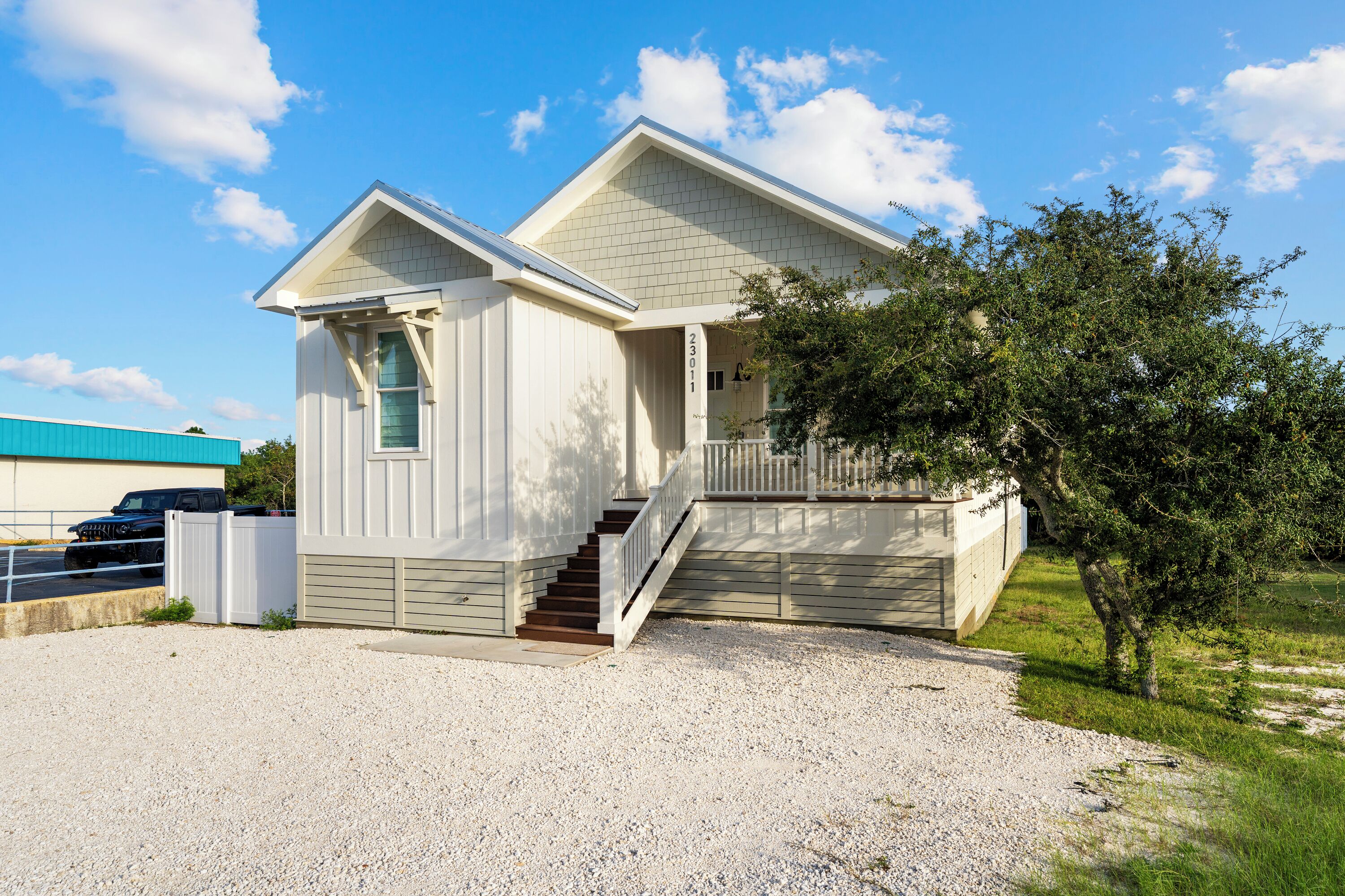 Front of property