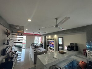 Superior Penthouse, Balcony, City View | Living area - 2BR Penthouse with Rooftop Pool (Playa del Carmen)