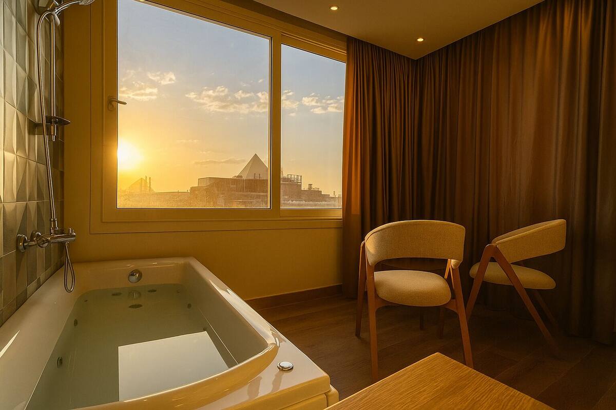 Premium Room, Desert View | Private spa tub