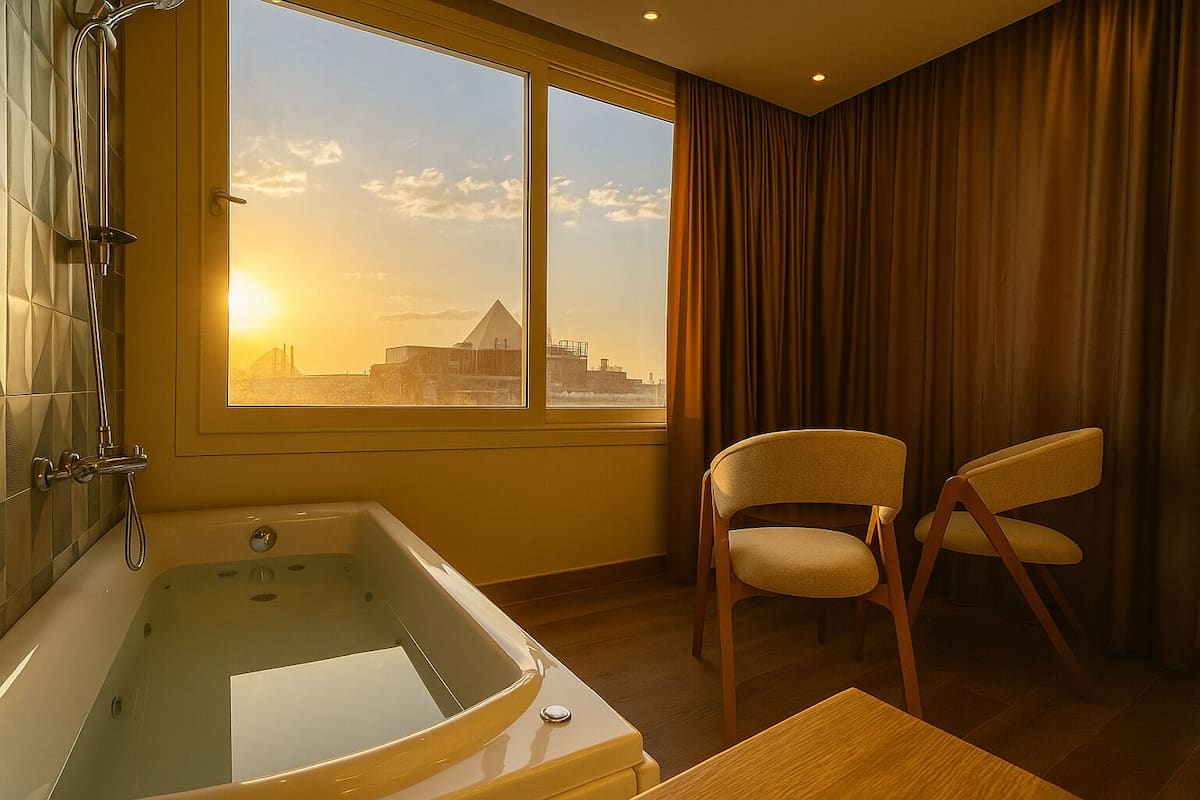 Premium Room, Desert View | Private spa tub