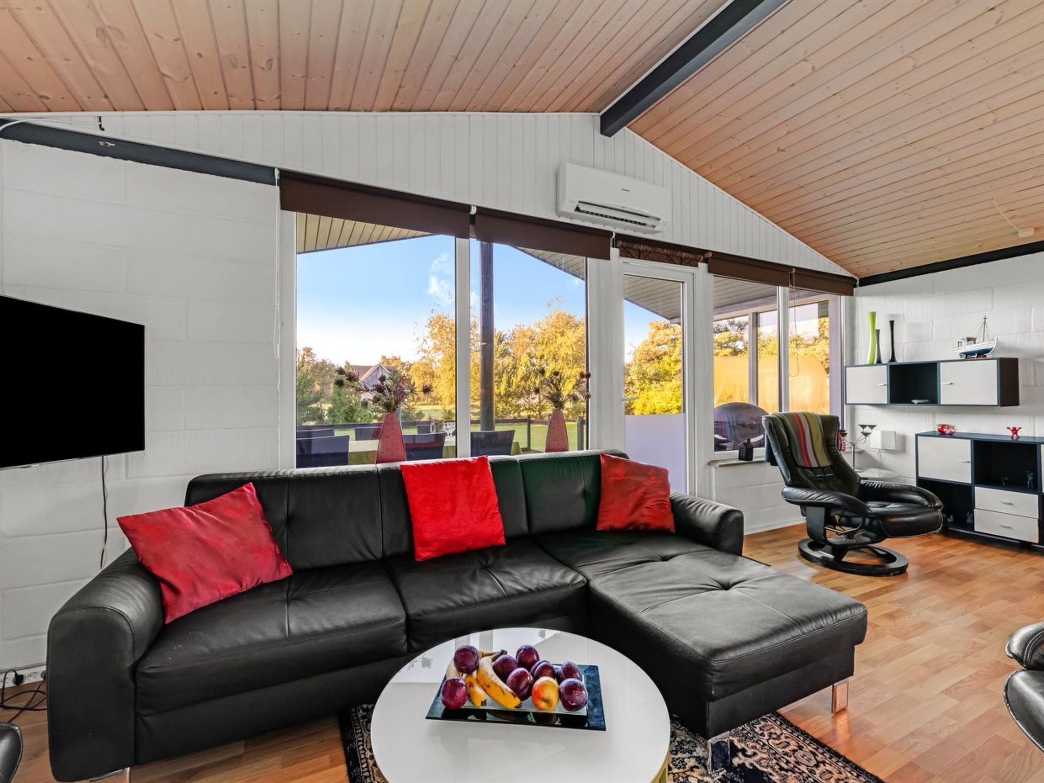 تلفزيون، مدفأة