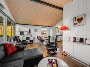 Tv och eldstad
