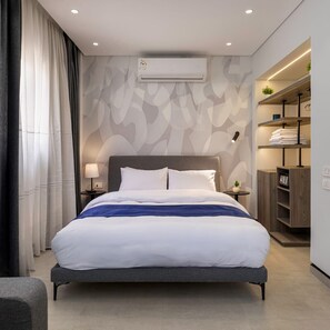1 chambre, bureau, Wi-Fi, draps fournis