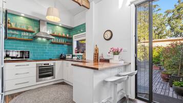 Microwave, oven, stovetop