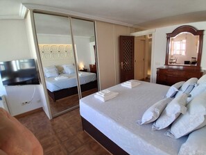 1 間睡房、熨斗/熨衫板、Wi-Fi、床單