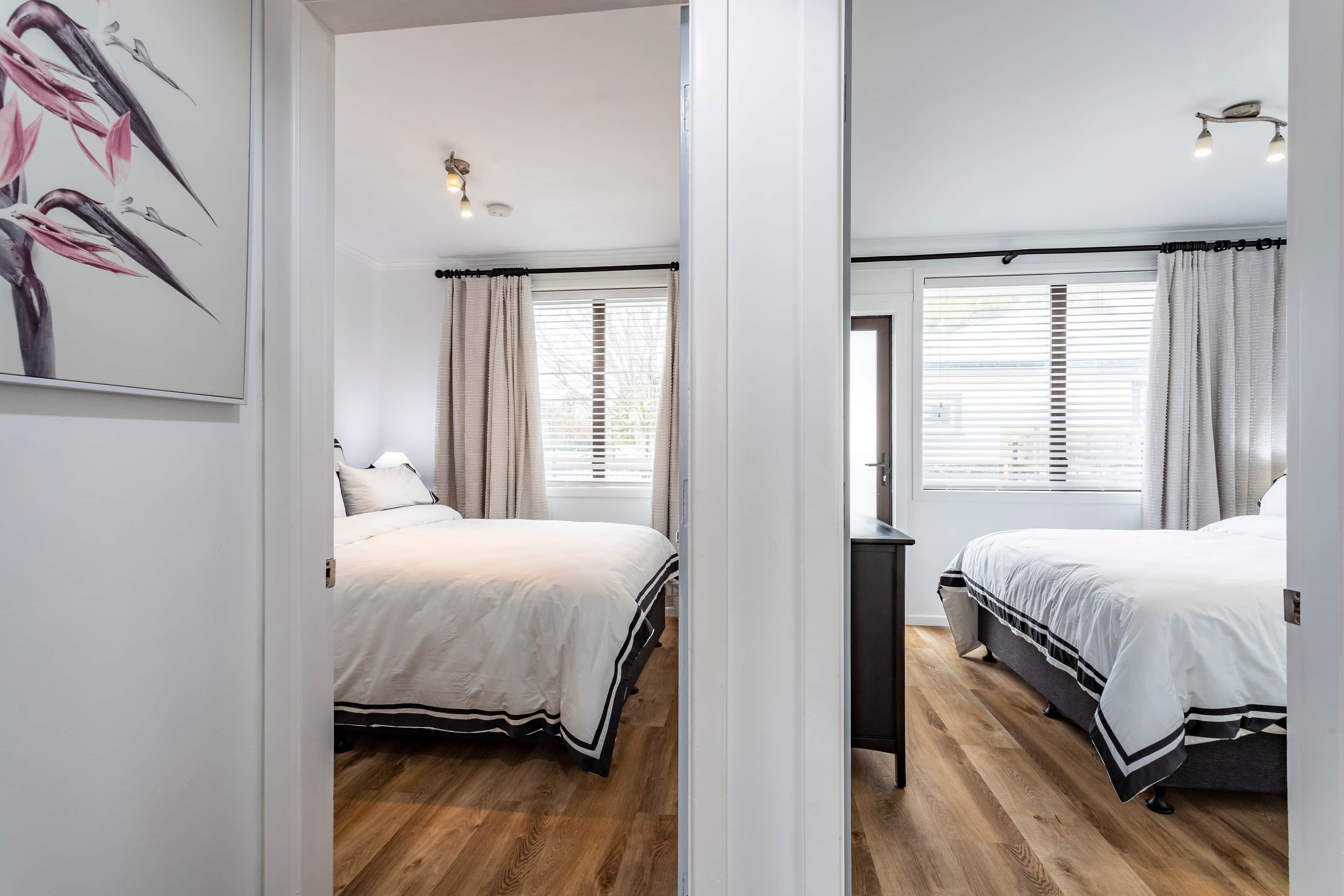 2 bedrooms, in-room safe, iron/ironing board, free WiFi