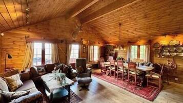 TV connectée, cheminée