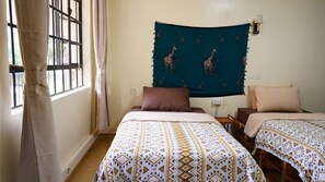 Kamar Double atau Twin Basic, pemandangan kebun | Kedap suara