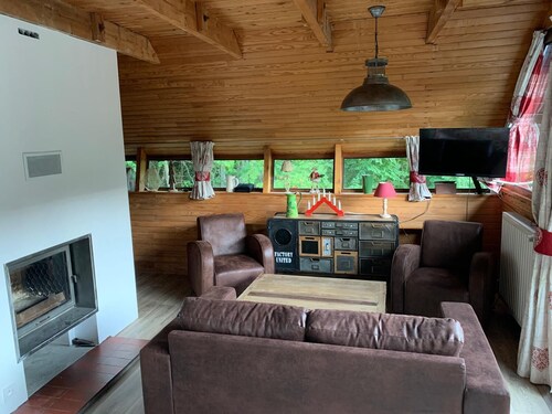Chalet avec vue sur le puy de Sancy