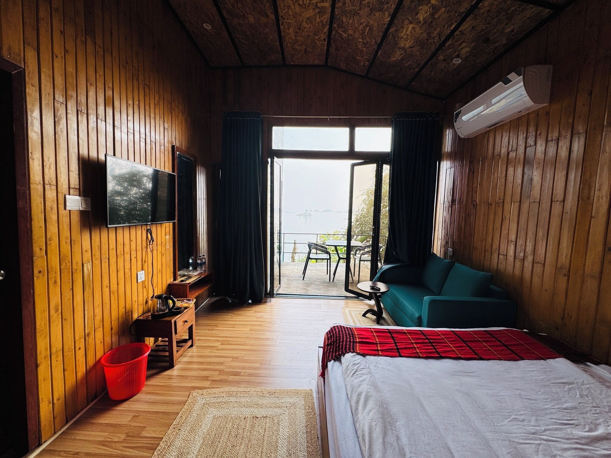 Deluxe tweepersoonskamer, uitzicht op heuvels