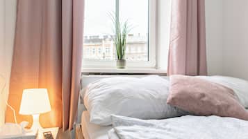 Basic-Apartment | Bügeleisen/Bügelbrett, kostenloses WLAN