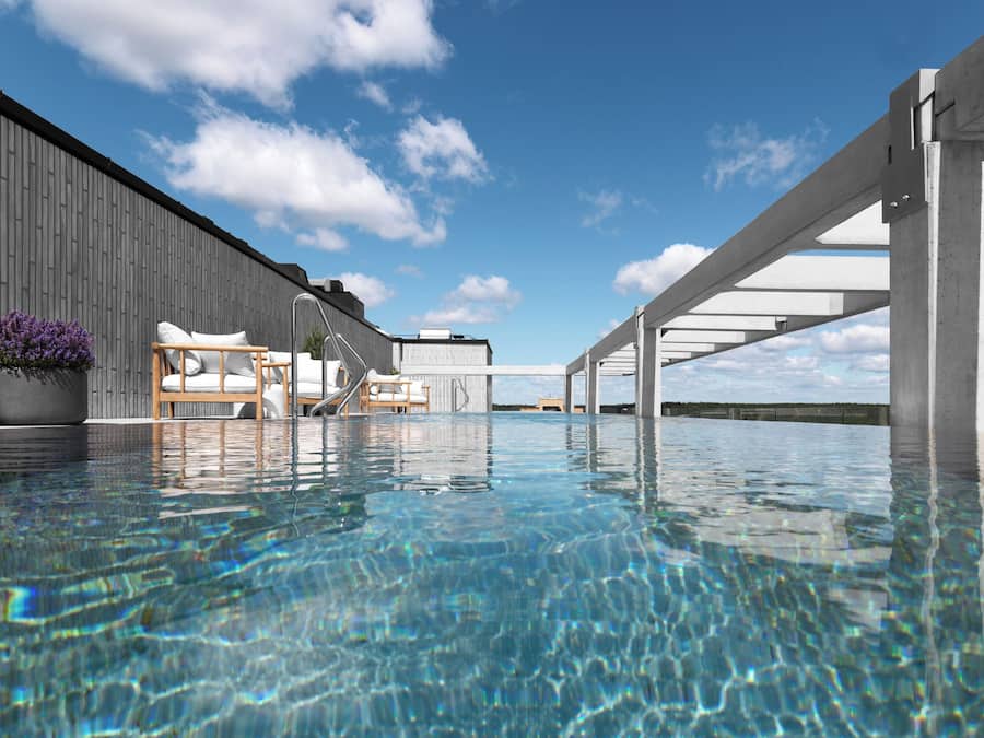 Piscina stagionale all'aperto