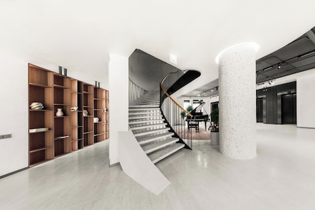 Sala de estar en el lobby