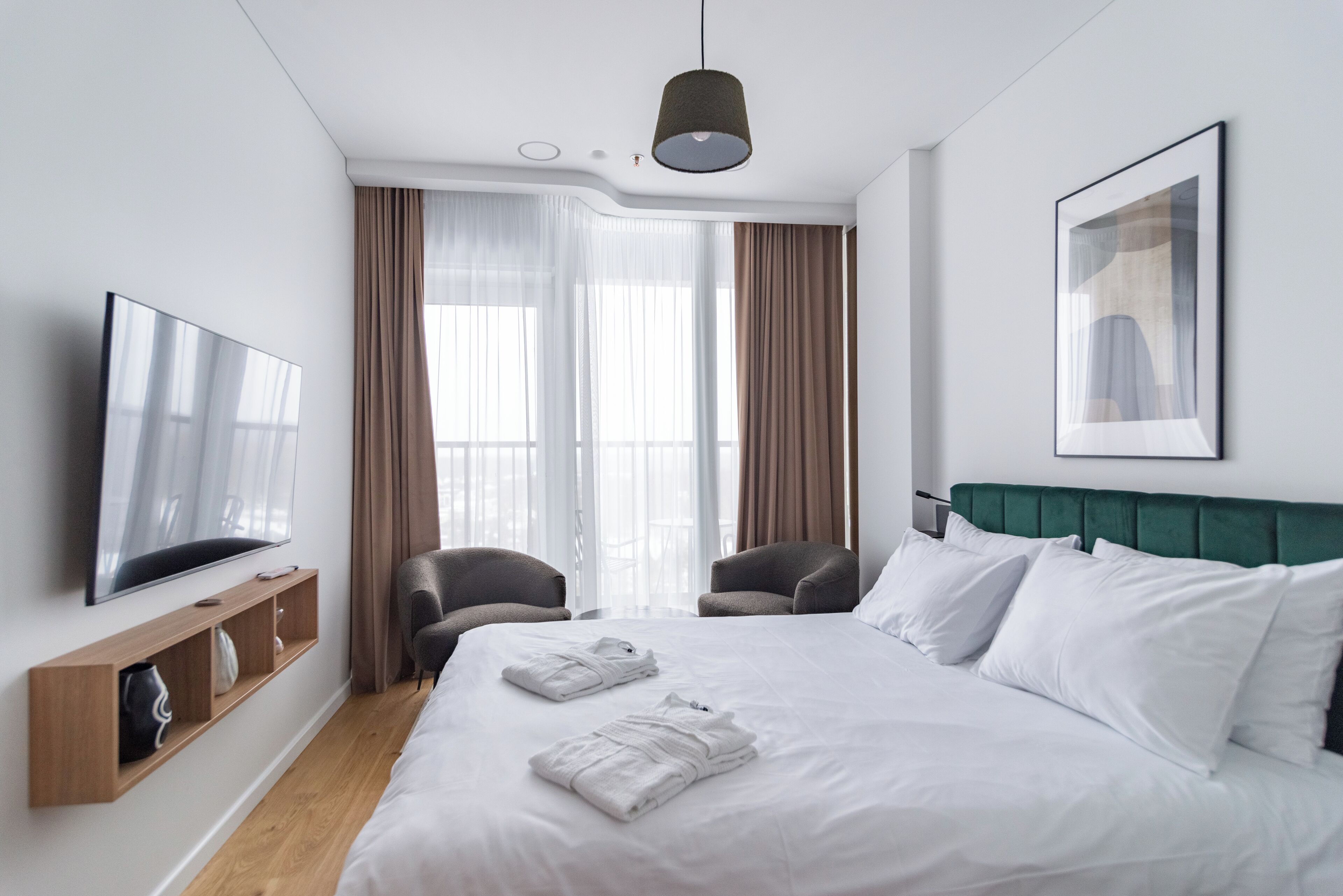 Panoramic Studio, Balcony, City View