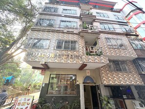Fachada de la propiedad