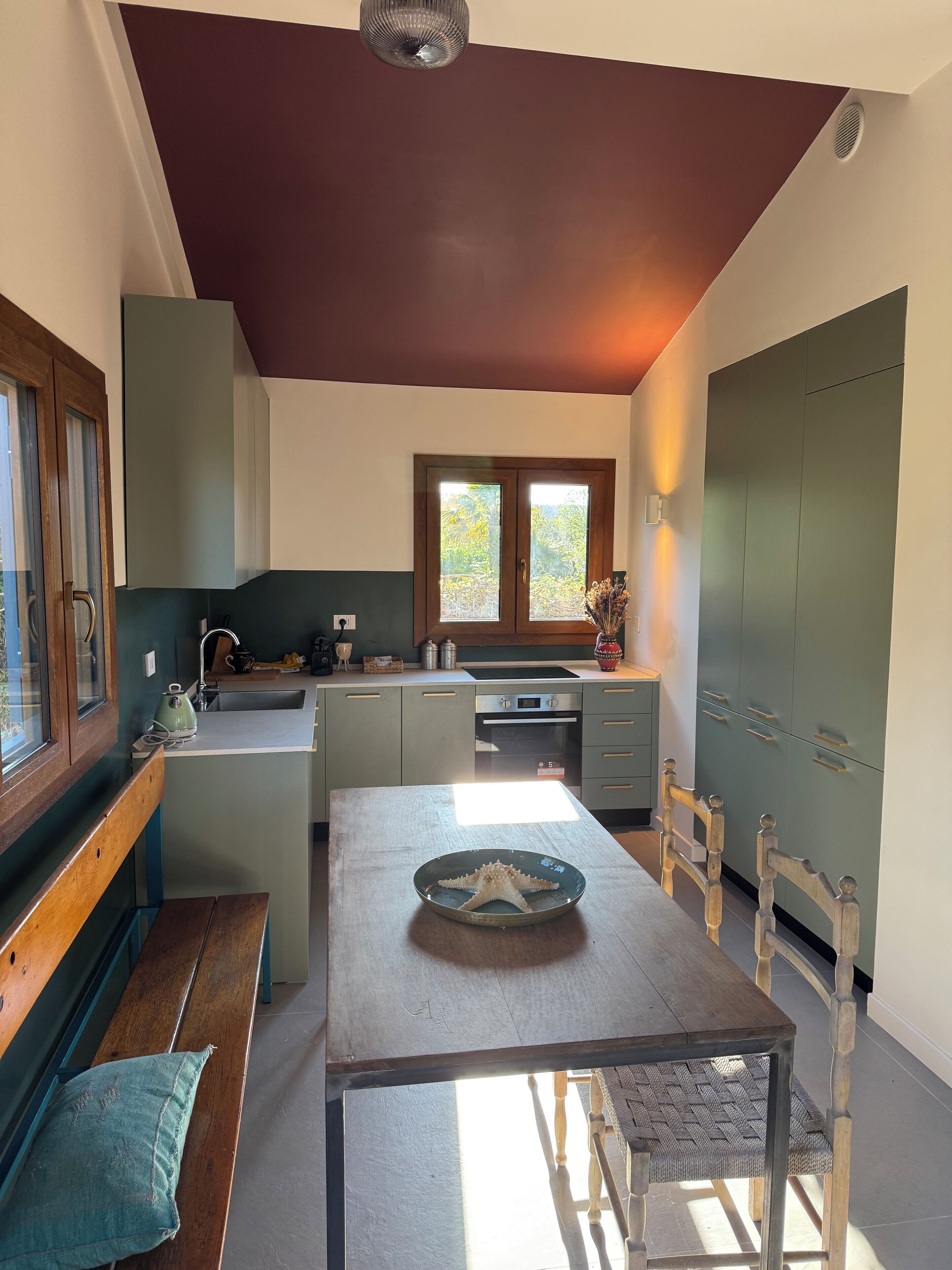 Een oven, een kookplaat