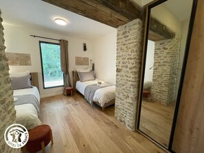 2 chambres, Wi-Fi gratuit, draps fournis