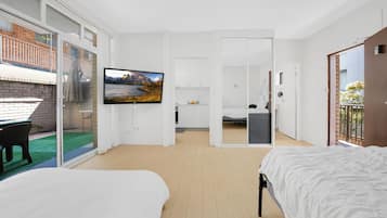 1 habitación, internet y ropa de cama