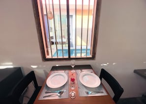 Romantic Suite, Pool View | Private kitchen - The Pink Elephant by Angam Villas (Hikkaduwa)