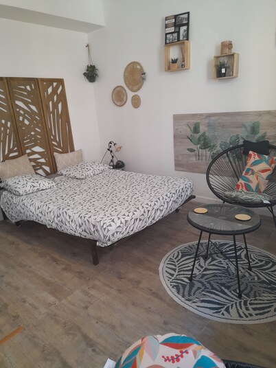 Cosy studio 23 m2, quiet, pk, wifi