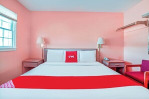 Free WiFi, bed sheets