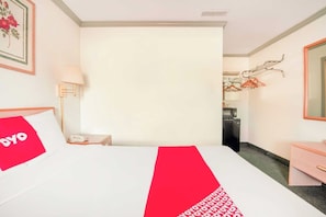 Free WiFi, bed sheets