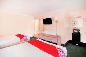 Free WiFi, bed sheets