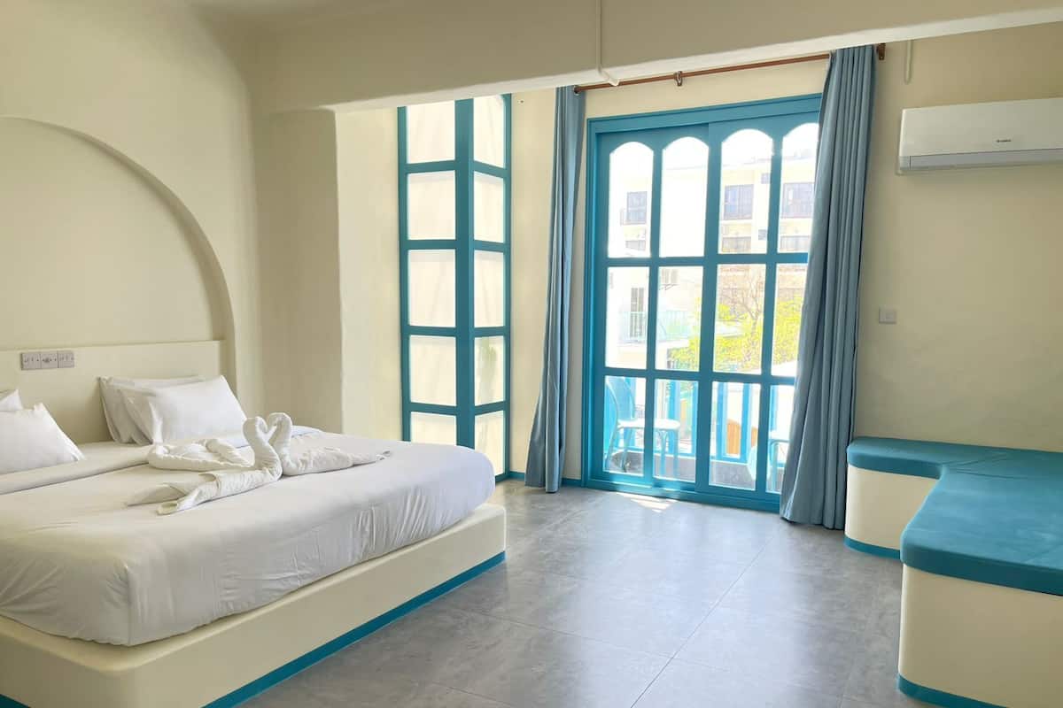 Superior Double or Twin Room, Balcony, City View | In-room safe, iron/ironing board, free WiFi