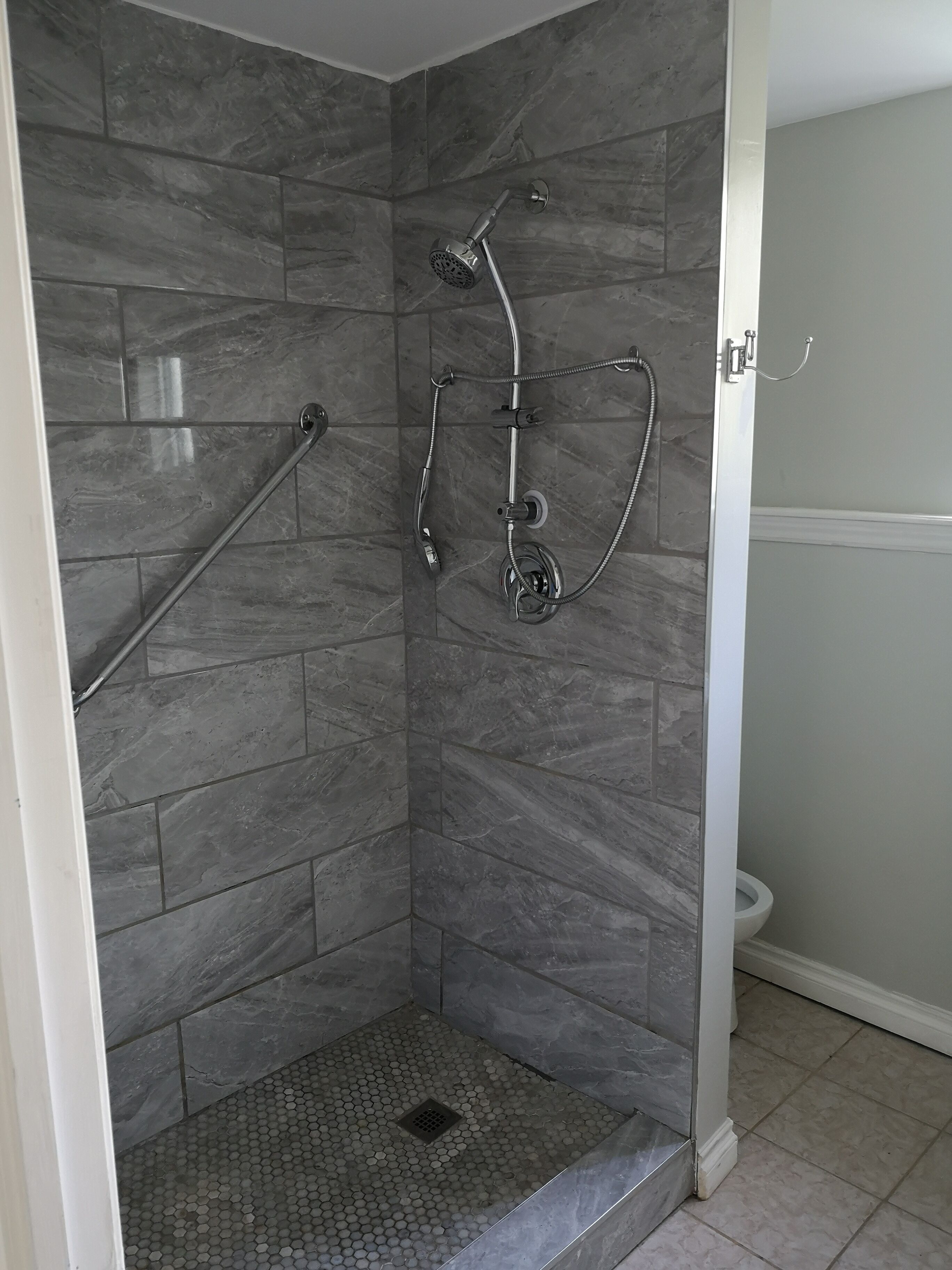 Towels, soap, toilet paper