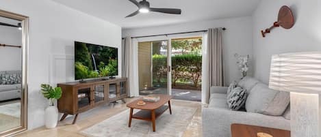 Condo, 2 Bedrooms | Living area | Smart TV