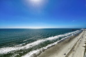 On the beach