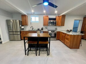 Microwave, oven, stovetop, dishwasher - Historic Greek Revival Gathering House (Killingly)