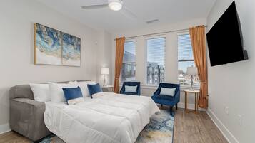 1 chambre, fer et planche à repasser, Wi-Fi, draps fournis