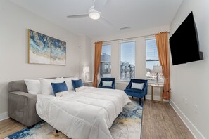 1 soverom, strykejern/-brett, wi-fi og sengetøy