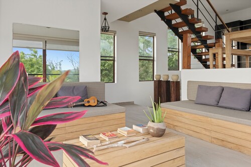 Vista Popoyo 3BR Coastal Retreat with Surf & Mangrove Views