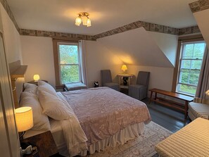 Hypo-allergenic bedding, individually decorated, individually furnished