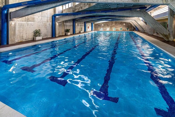 Una piscina climatizada